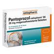 Pantoprazol-ratiopharm SK 20 mg magensaftresistente Tabletten - 1