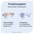 Besser Atmen Breathe Right® Nasenpflaster normal transparent  - 4