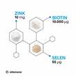 Biotin 10 mg hochdosiert + Zink + Selen Tabletten - 2