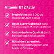 Vitamin B12 Activ 1000 µg hochdosiert + vegan Kapseln  - 2