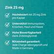 Zink 25 mg Immunsystem Plus hochdosiert + vegan Kapseln  - 2