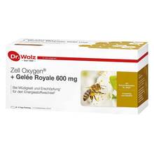 Abbildung: Zell Oxygen + Gelee Royale 600 mg Trinkampullen 14X20 ml, Trinkampullen PZN 00447273 