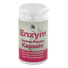 Abbildung: Enzym Ananas Papaya Kapseln 60 St, Kapseln PZN 00492233 