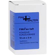 Abbildung: Kompressions Binde 10cmx5m kohäsiv mit kurzem Zug 1 St, Binden PZN 00537059 