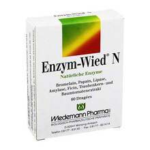 Abbildung: Enzym Wied N Dragees 60 St, Dragees PZN 00602182 