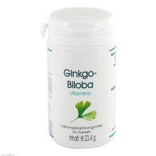 Abbildung: Ginkgo biloba Kapseln 60 St, Kapseln PZN 00603566 
