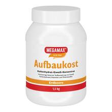 Abbildung: Megamax Aufbaukost Erdbeere Pulver 1.5 kg, Pulver PZN 00815535 