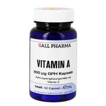Vitamin A 800 µg GPH Kaps 90 St