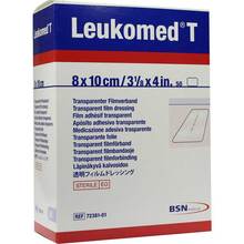 Leukomed transp. sterile Pflaster 8x10 cm 50 St