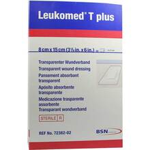 Leukomed transp. plus sterile Pflaster 8x15 cm 50 St