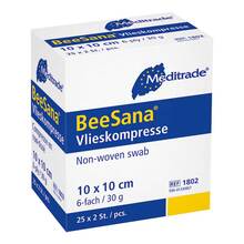Vlieskompressen 10x10 cm steril 6fach 25x2 St