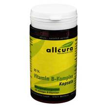 Abbildung: allcura Vitamin B Komplex Kapseln 90 St, Kapseln PZN 01351351 