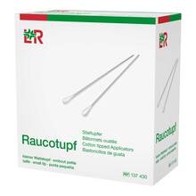 Abbildung: Raucotupf Stieltupfer kleine 100 St, Tupfer PZN 01369167