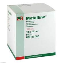 Metalline Kompressen 10x12cm 50 St