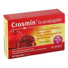 Abbildung: Crosmin Granatapfel Kapseln 60 St, Kapseln PZN 01517478 