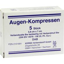  PZN 02101691 Kompressen, 5 St