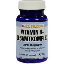 Abbildung: Vitamin B Gesamtkomplex Kapseln 60 St, Kapseln PZN 02538732 