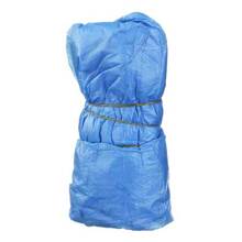 &Uuml;berschuhe Einmal Kunststoff blau 10 St