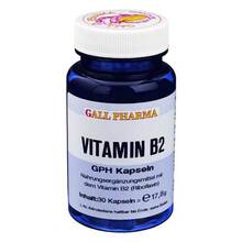 Abbildung: Vitamin B2 GPH Kapseln 30 St, Kapseln PZN 03379483 