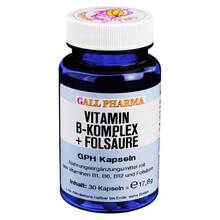 Vitamin B Komplex + Fols&auml;ure GPH Kapseln 30 St