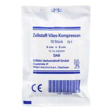 Zellstoff Vlies Kompressen 6 10 St