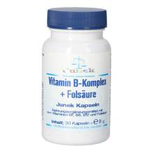 Vitamin B Komplex + Fols&auml;ure Junek Kapseln 30 St