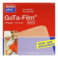 Gota Film steril 10x6cm Pfla 5 St