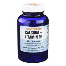 Abbildung: Calcium + Vitamin D3 GPH Kapseln 120 St, Kapseln PZN 04502431 
