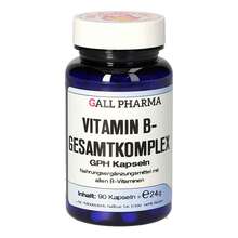 Abbildung: Vitamin B Gesamtkomplex Kapseln 90 St, Kapseln PZN 04722629 