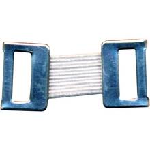 Verbandklammern wei&szlig; mit Gummiband 100 St