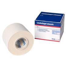 Abbildung: Leukotape Classic 10mx2cm weiß 1 St, Verband PZN 05384005 