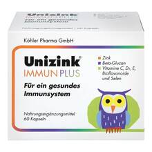 Unizink Immun Plus Kapseln 1x60 St