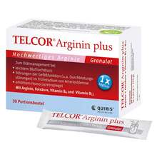 Abbildung: Telcor Arginin plus Beutel Granulat 30 St, Granulat PZN 05520750 