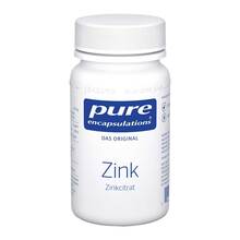 Abbildung: Pure Encapsulations Zink Zinkcitrat Kapseln 60 St, Kapseln PZN 05852239 