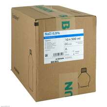 Kochsalzl&ouml;sung 0,9% B.Braun Sp&uuml;ll&ouml;sung Ecotainer 10x500 ml