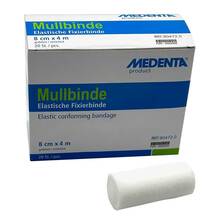 Mullbinden elastisch 4mx8cm 20 St