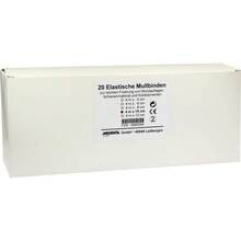 Mullbinden elastisch 4mx10cm 20 St