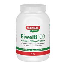 Eiweiss 100 Erdbeer Megamax 750 g