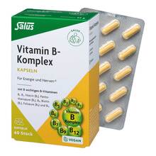 Abbildung: Vitamin B Komplex vegetabile Kapseln Salus 60 St, Kapseln PZN 07373141 
