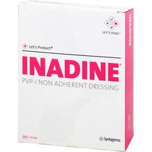 Inadine Salbengaze mit Pvp Io 25 St