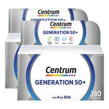 Centrum Generation 50 + Tabletten 2x180 St