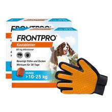 FRONTPRO 68 mg Kautabletten f&uuml;r Hunde 10 - 25 kg 2x3 St