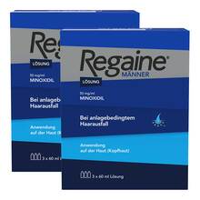 Regaine Männer Lösung 2x3x60 ml