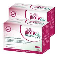 Abbildung: OMNI BiOTiC METAtox Pulver Beutel 2x90 g, Pulver PZN 08032535 