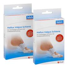 Abbildung: Hallufix Hallux Valgus Schiene III Gel-Seitenkisse 2x1 St, Bandage PZN 08032541 