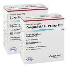 Abbildung: Coaguchek XS PT Test Pst  2x48  St, Teststreifen PZN 08032550 