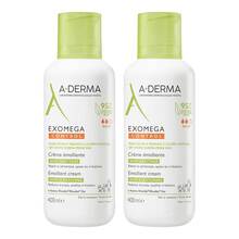 Abbildung: A-Derma Exomega Control Creme rückfettend 2x400 ml, Creme PZN 08032742 