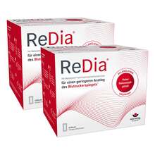 Abbildung: Redia Granulat Ballaststoffdrink 2x30x12 g, Granulat zur Herstellung einer Suspension zum Einnehmen PZN 08032769 