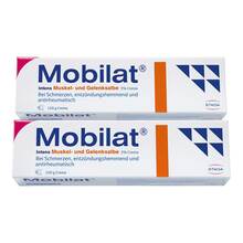 Abbildung: Mobilat Intens Muskel- und Gelenksalbe 3% Creme 2x100 g, Salbe PZN 08032830 
