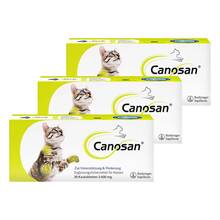 Abbildung: Canosan Katze Kautabletten 3x30 St, Kautabletten PZN 08032859 